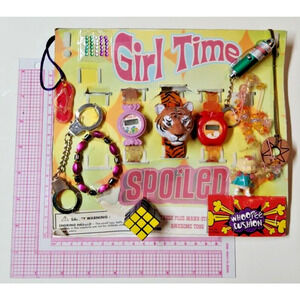 Vintage Vending Display Board Girl Time 0303
